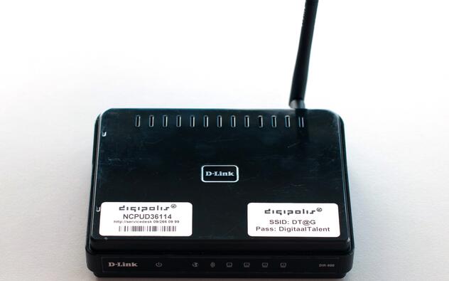 Router - 150 mbps (incl. bekabeling)